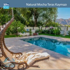 Natural Mocha 33x66x0,76 cm Teras Kaymazı - m² 'si