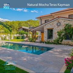 Natural Mocha 33x66x0,76 cm Teras Kaymazı - m² 'si