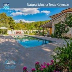 Natural Mocha 33x66x0,76 cm Teras Kaymazı - m² 'si