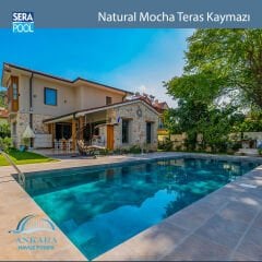 Natural Mocha 33x66x0,76 cm Teras Kaymazı - m² 'si