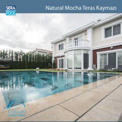 Natural Mocha 33x66x0,76 cm Teras Kaymazı - m² 'si