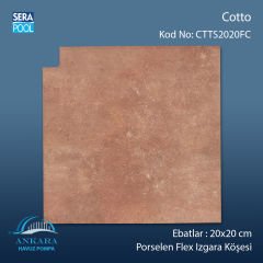 Cotto 20x20 cm Flex Izgara Köşeleri