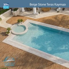 Beige Stone 33x66x0,76 cm Teras Kaymazı - m² 'si