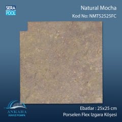 Natural Mocha 25x25 cm Flex Izgara Köşeleri