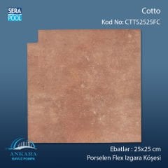 Cotto 25x25 cm Flex Izgara Köşeleri