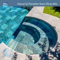 Olcay Mix (16,5x66 cm) Porselen Karo - m² 'si