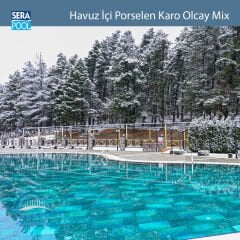 Olcay Mix (5x5 cm / Fileli) Porselen Karo - m² 'si