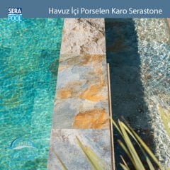 Serastone (33x33 cm) Porselen Karo - m² 'si