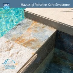 Serastone (33x33 cm) Porselen Karo - m² 'si