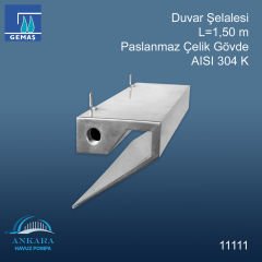 Duvar Şelalesi L=1,5m - 304 K