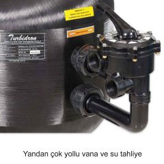 Turbidron-SL - Ø1000 mm - 39 m³/h 2,5'' ''Bobin Sargılı-S'' Havuz Kum Filtresi