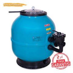 Broadex - Ø560 mm Broadex Geniş Şeffaf Kapak Filtre 1.5'' Bağlantı - 12 m³/h