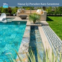 Serastone (16,5x66 cm) Porselen Karo - m² 'si