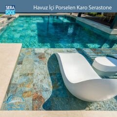Serastone (10x10 cm / Fileli) Porselen Karo - m² 'si