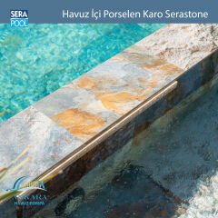 Serastone (5x5 cm / Fileli) Porselen Karo - m² 'si