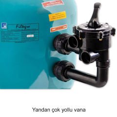 Filtegra - Ø500 mm - 1,5'' Yandan ÇYV. - 10 m³/h
