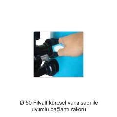 Filtegra - Ø500 mm - 1,5'' Yandan ÇYV. - 10 m³/h