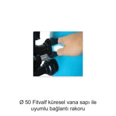 Filtegra SL - Ø630 - 1,5'' Gemaş Filtegra Havuz Kum Filtresi Yandan Şef. -16 m³/h