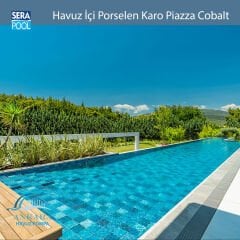 Piazza Cobalt (33x33 cm) Porselen Karo - m² 'si