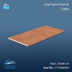 Cotto 33x66x1,80 cm Çizgi Taşma Tutamak