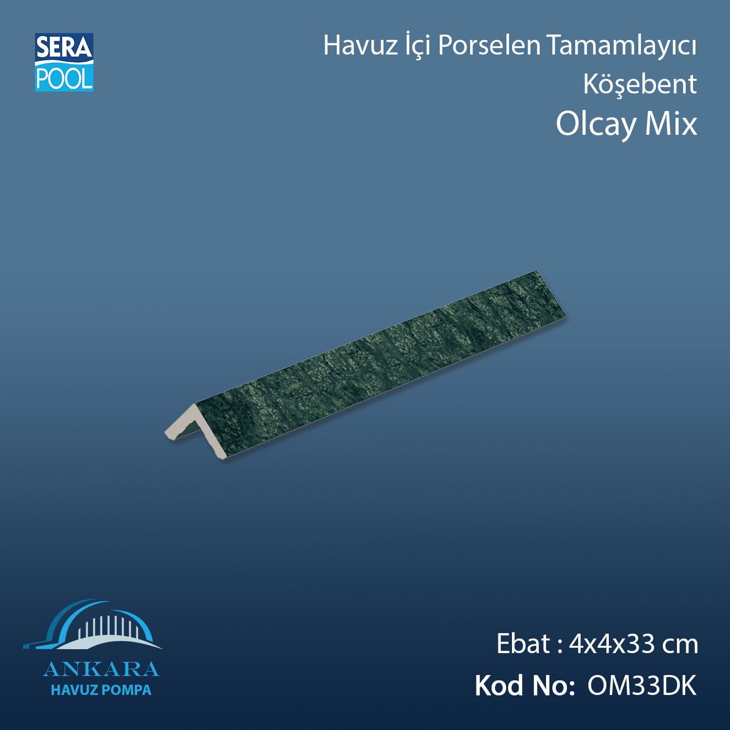 Olcay Mix 4x4x33 cm Köşebent
