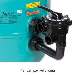 Neptune - Ø 500 mm - 1½” yandan çok yollu vanalı -10 m³/h