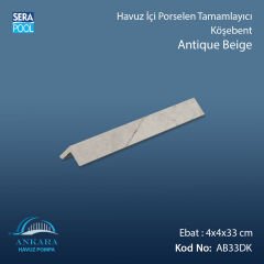 Antique Beige 4x4x33 cm Köşebent