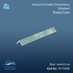 Piazza Cyan 4x4x33 cm Köşebent