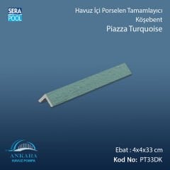 Piazza Turquoise 4x4x33 cm Köşebent