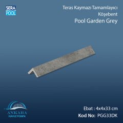 Pool Garden Grey 4x4x33 cm Köşebent