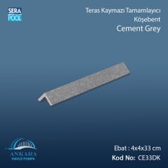 Cement Grey 4x4x33 cm Köşebent