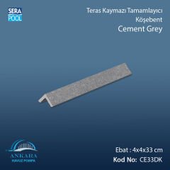 Cement Grey 4x4x33 cm Köşebent