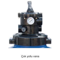 Fusion-SL - Ø500 mm - 10 m³/h 1,5'' Üstten Çok Yollu Vanalı