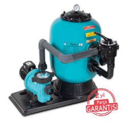 Neptune Filtrasyon Ünitesi - Ø 450 mm CTP Filtre, Pompa 1/2 HP, Mono