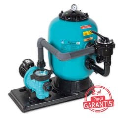 Neptune Filtrasyon Ünitesi - Ø 650 mm CTP Filtre, Pompa 1,0 HP, Mono