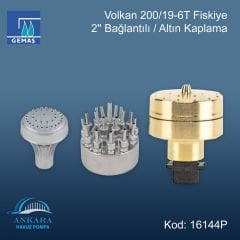 Volkan 200/19-6T Fiskiye 2'' Bağlantılı / Altın Kaplama