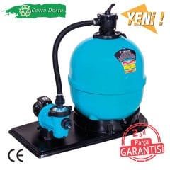 Premium Filtrasyon Ünitesi Üstten - Ø 500 Premium Filtrasyon ünitesi 1/2 HP Mono-Micro