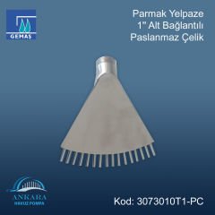 Parmak Yelpaze 1'' Paslanmaz