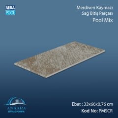Pool Mix 33x66x0,76 cm Merdiven Kaymazı Sağ Bitiş