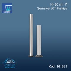 H=30 cm 1'', Şemsiye 30T Fıskiye
