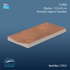 Cotto 12,5x25 cm Yağmur Kanalı