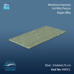 Kaan Mix 33x66x0,76 cm Merdiven Kaymazı Sol Bitiş