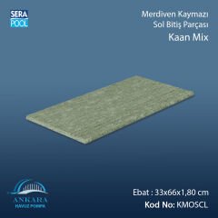 Kaan Mix 33x66x1,80 cm Merdiven Kaymazı Sol Bitiş