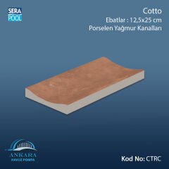 Cotto 12,5x25 cm Yağmur Kanalı