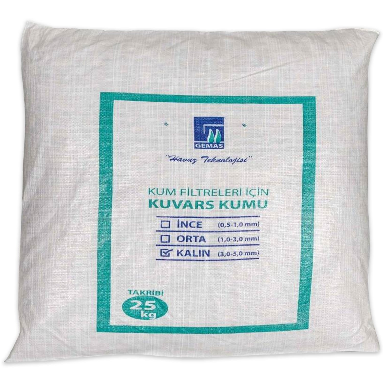 Kuvars Kumu (3,0-5,0 mm) Kalın