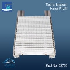 Taşma Izgarası Kanal Profili (metresi)