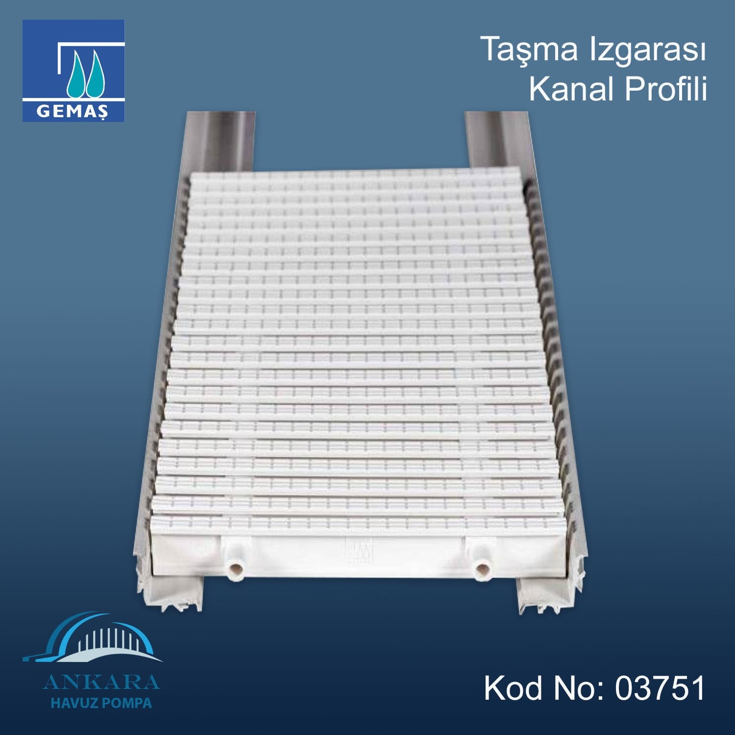 Pvc Özel Kanal Kenar Profili (metresi)