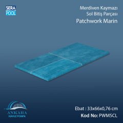 Patchwork Marin 33x66x0,76 cm Merdiven Kaymazı Sol Bitiş