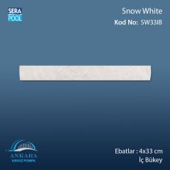 Snow White 4x33 cm İç Bükey