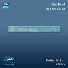 Blue Bead 4x33 cm İç Bükey